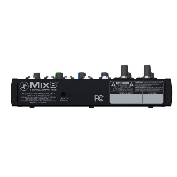 Mackie Mix8 8-channel Compact Mixer